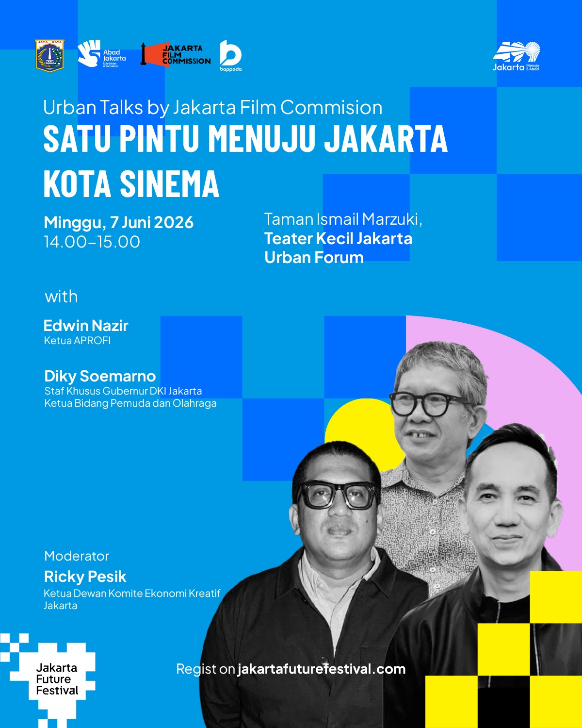 Satu Pintu Menuju Jakarta Kota Sinema