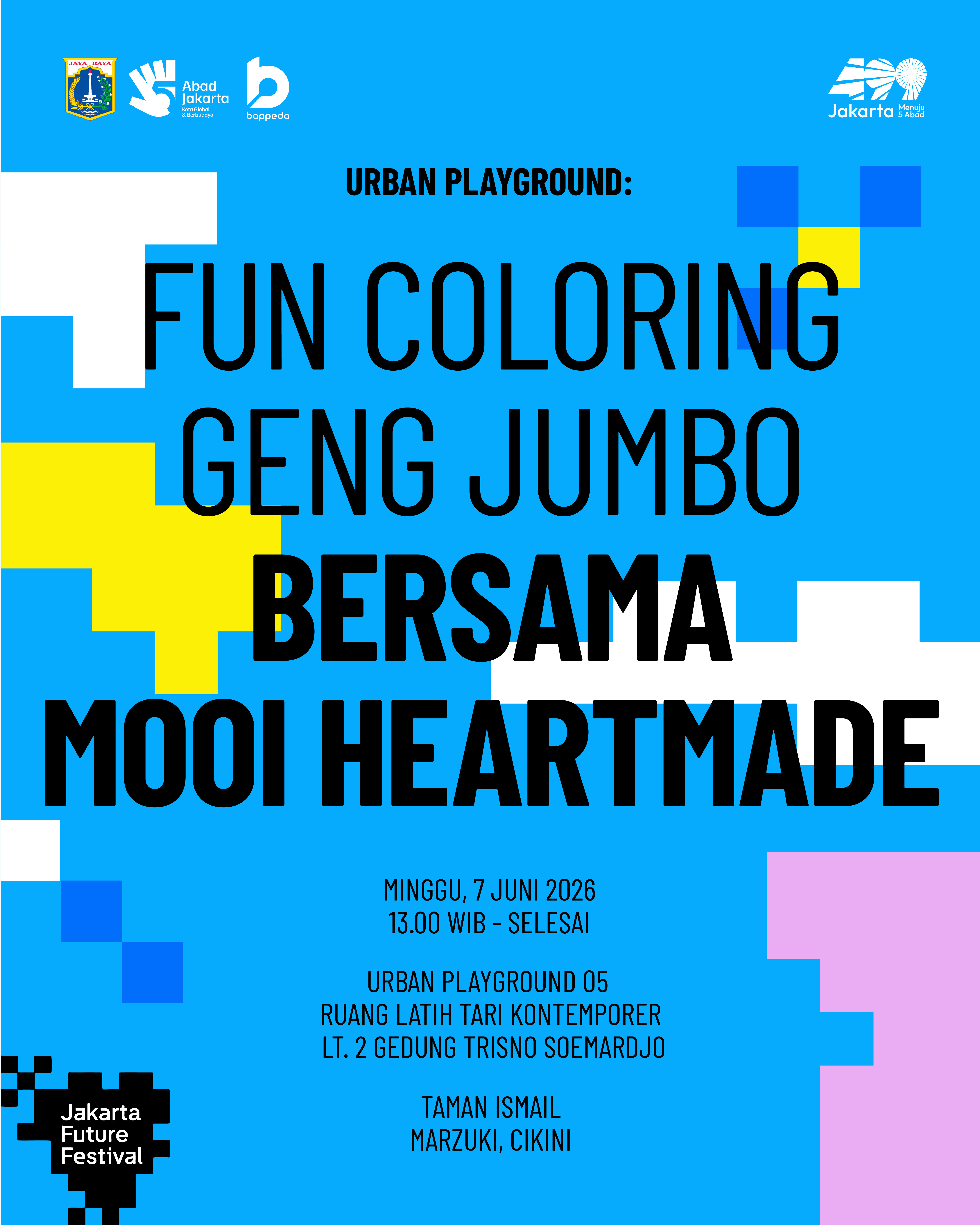 Fun Coloring Geng JUMBO bersama Mooi Heartmade