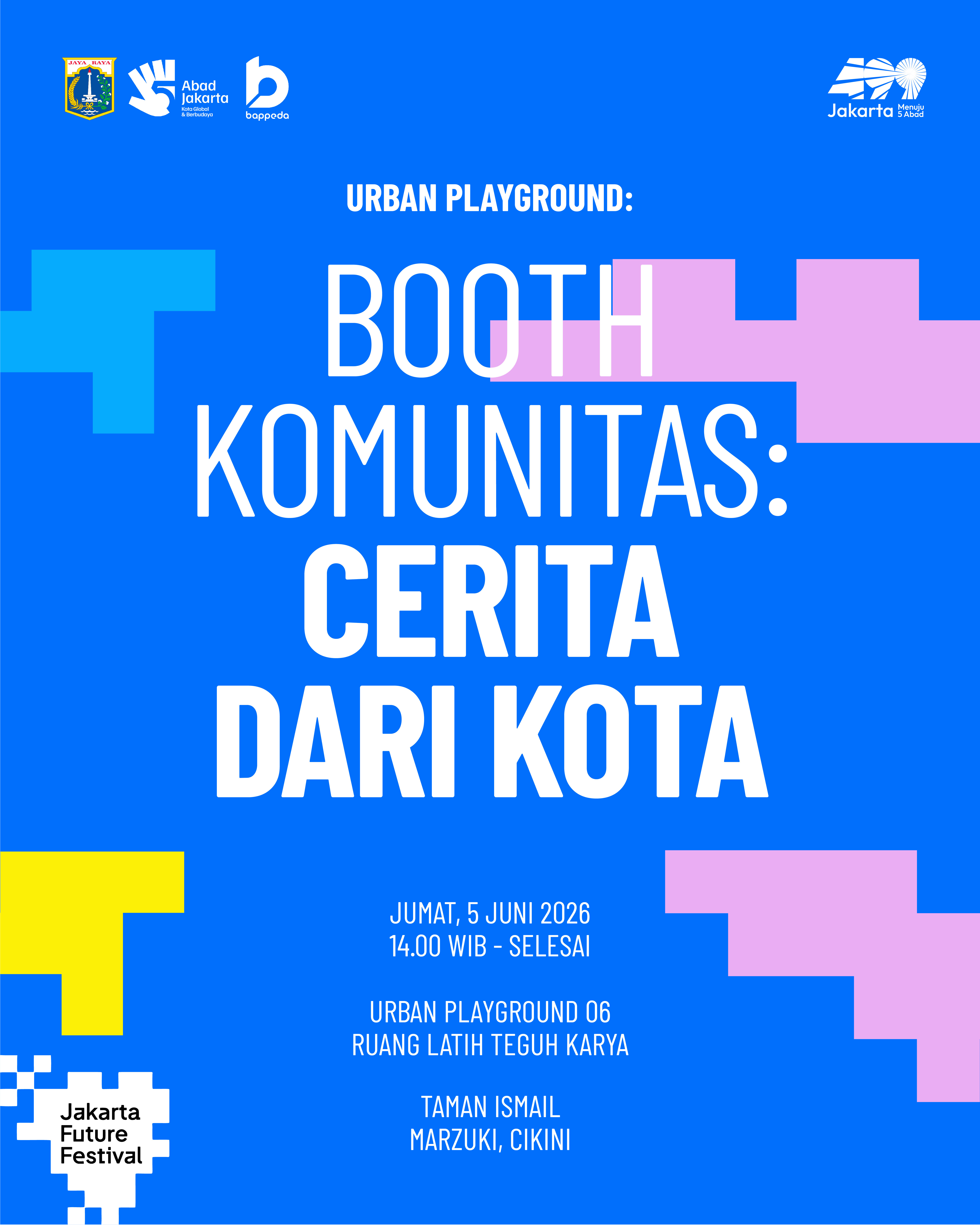 Booth Komunitas : Cerita Dari Kota 