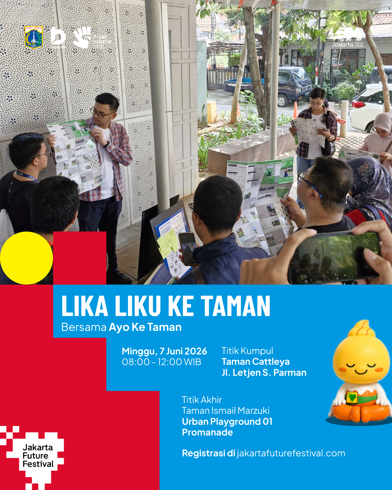 Walking Tour: Lika Liku ke Taman bersama Ayo ke Taman 