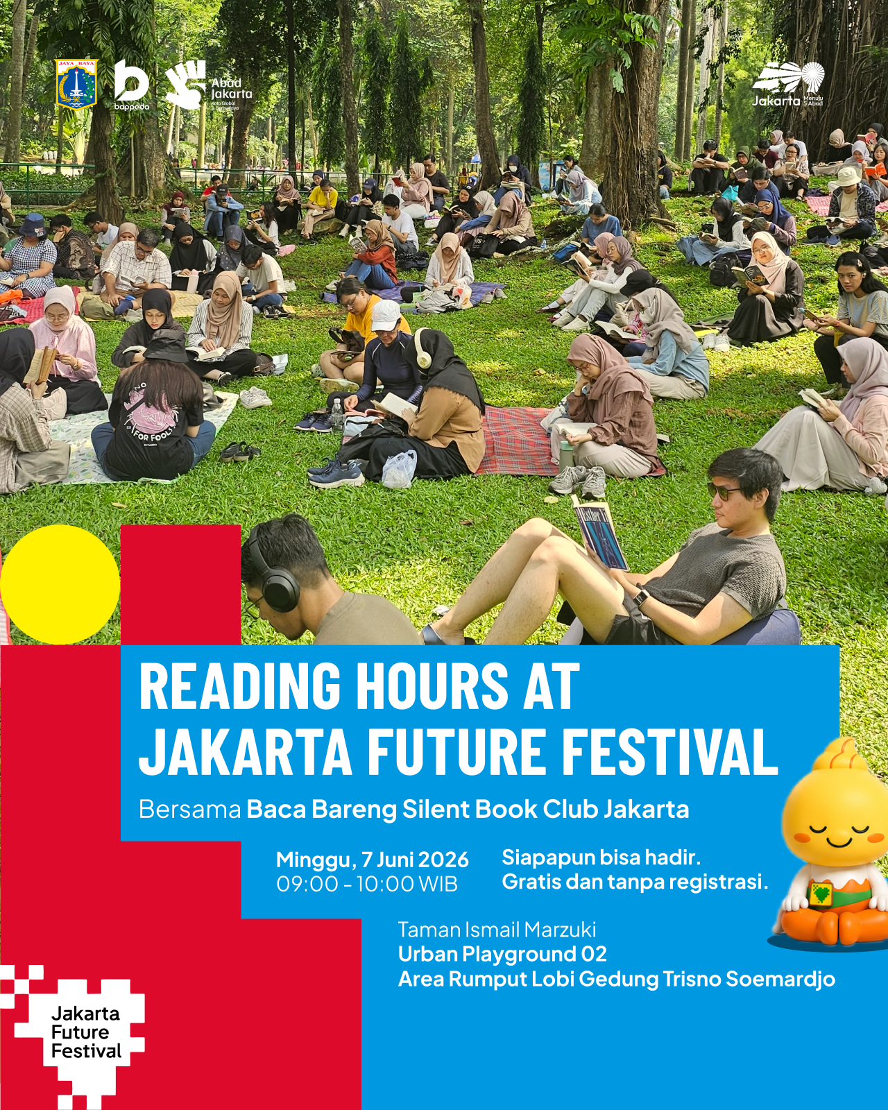 Reading Hours bersama Baca Bareng 
