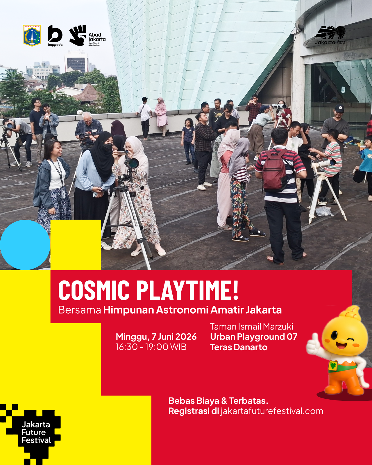 Cosmic Playtime! Bersama Himpunan Astronomi Amatir Jakarta