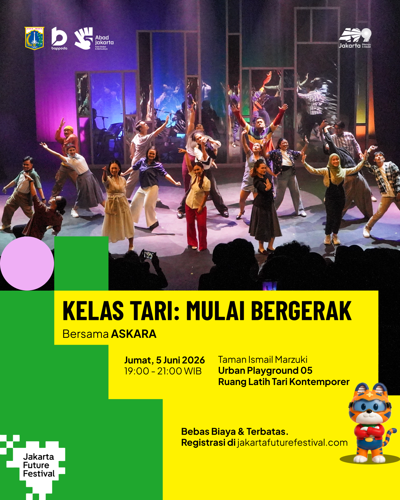 Kelas Tari: Mulai Bergerak bersama ASKARA