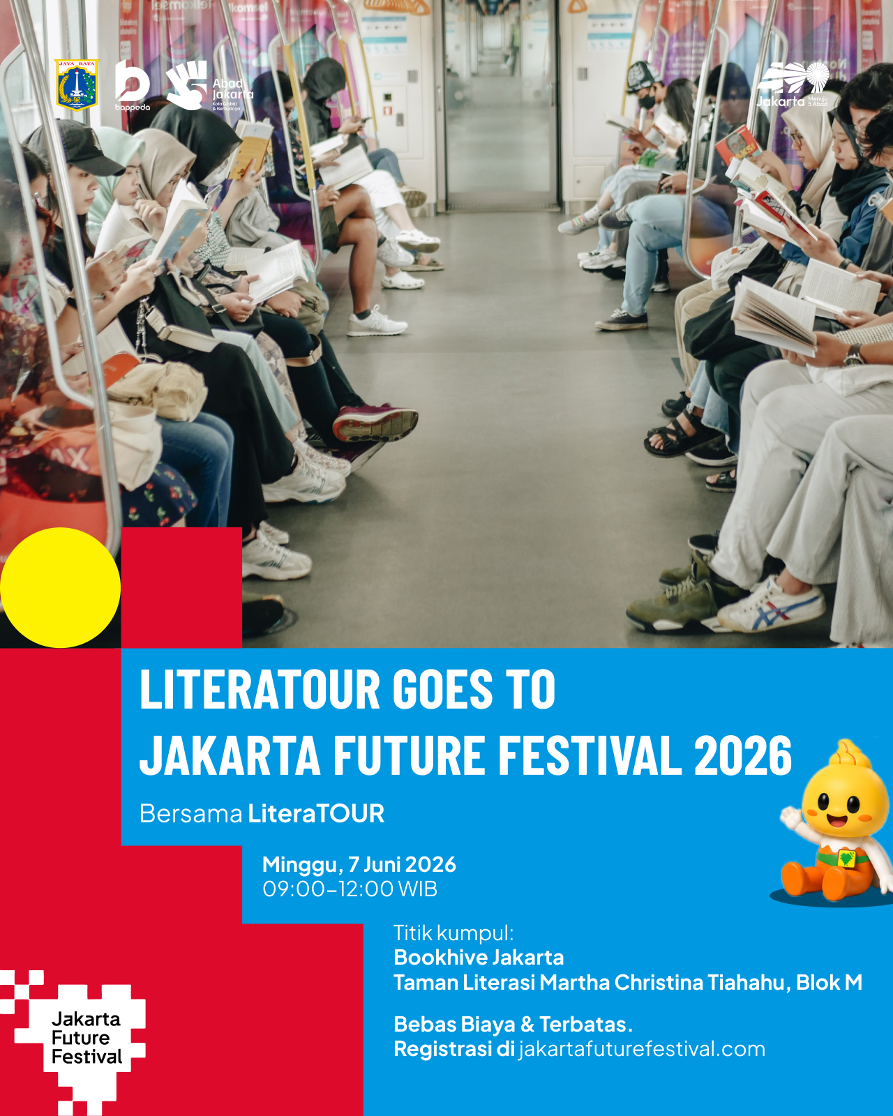 LiteraTOUR Goes to Jakarta Future Festival 2026