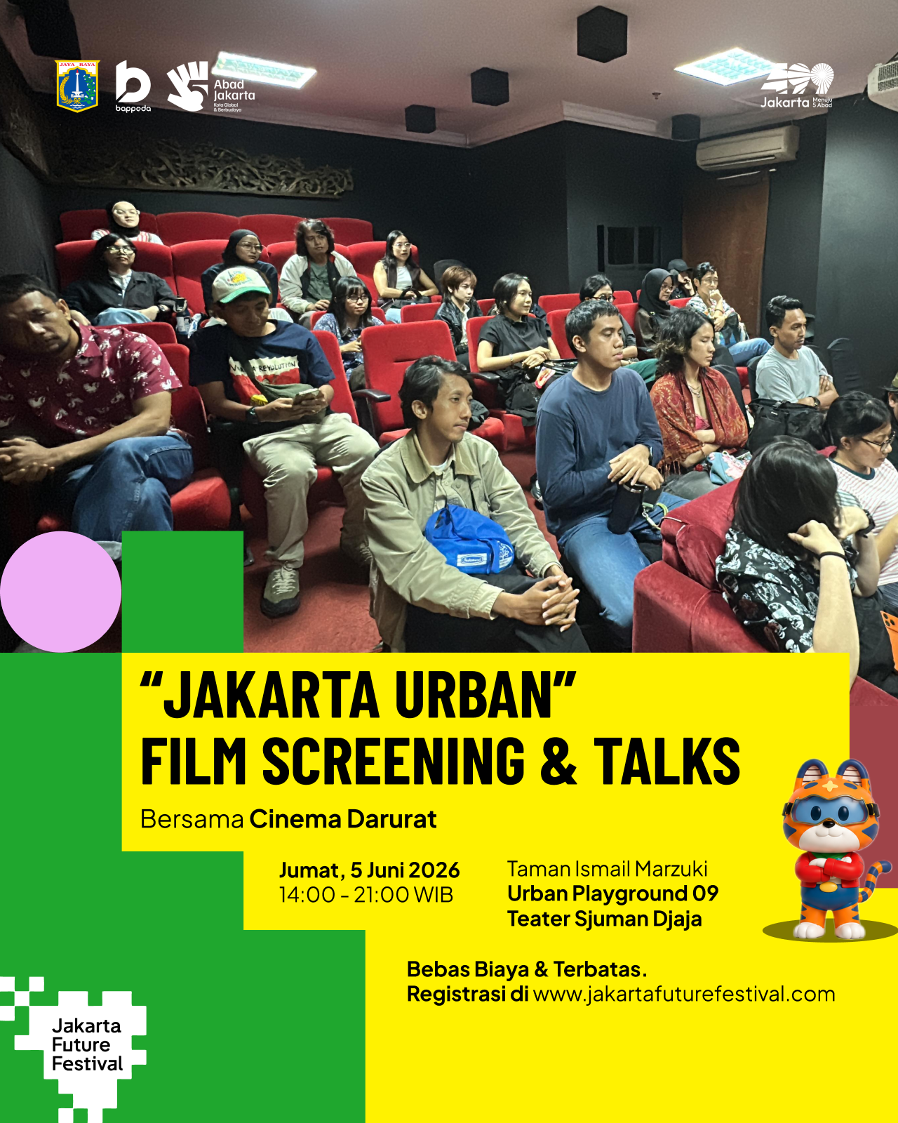 "Jakarta Urban" Film Screening & Talks
