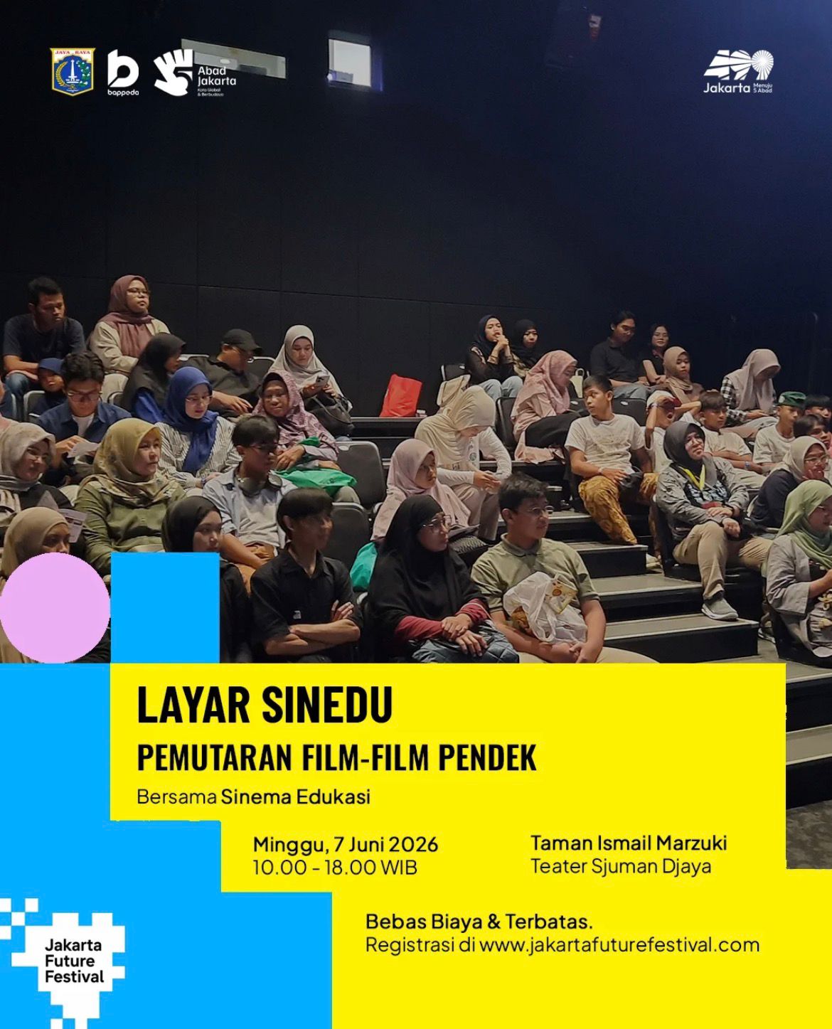 Layar Sinedu Pemutaran Film-film Pendek bersama Sinema Edukasi